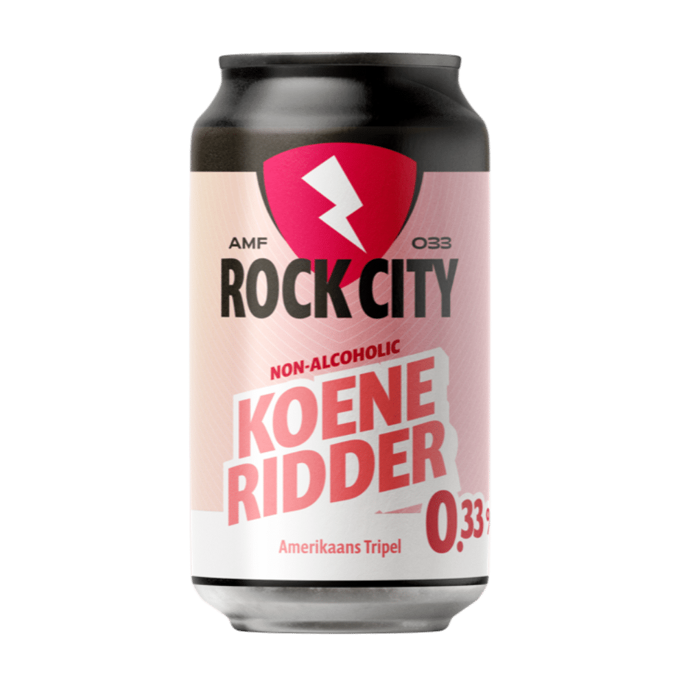 Rock City - Koene Ridder 0.33% - Amerikaanse Tripel Rock City - Koene Ridder 0.33% - Amerikaanse Tripel